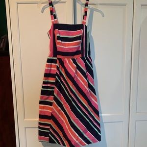 Tommy Hilfiger multi color striped dress NWT